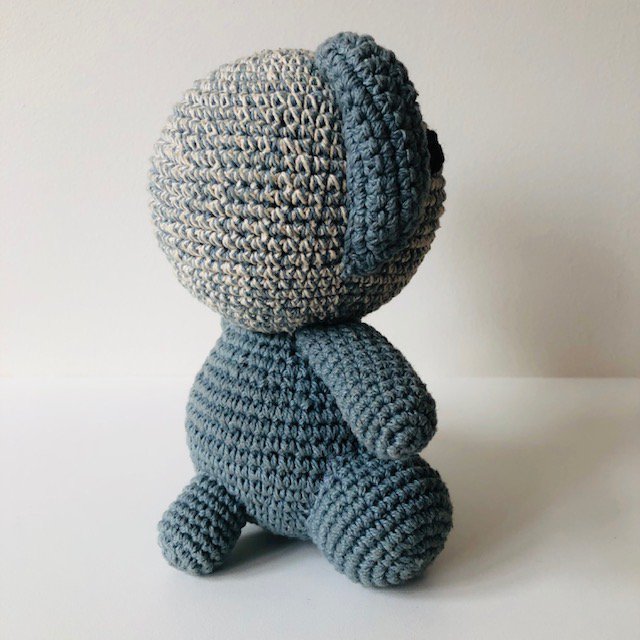 Luna-Leena koala Tommy - biologisch katoen - handgehaakt in Nepal