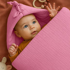 Biologisch katoenen babynestje roze