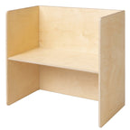Van Dijk Toys houten kubustafel / kinderbank Naturel - 75x75x40cm (kinderopvang kwaliteit)