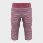 OrganicEra biologische babylegging, bordeaux - grijs gestreept