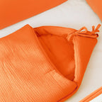 Babynest van biologisch katoen met aardbei