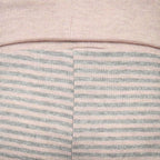 OrganicEra Biologisch babybroekje met elastische band, roze gestreept