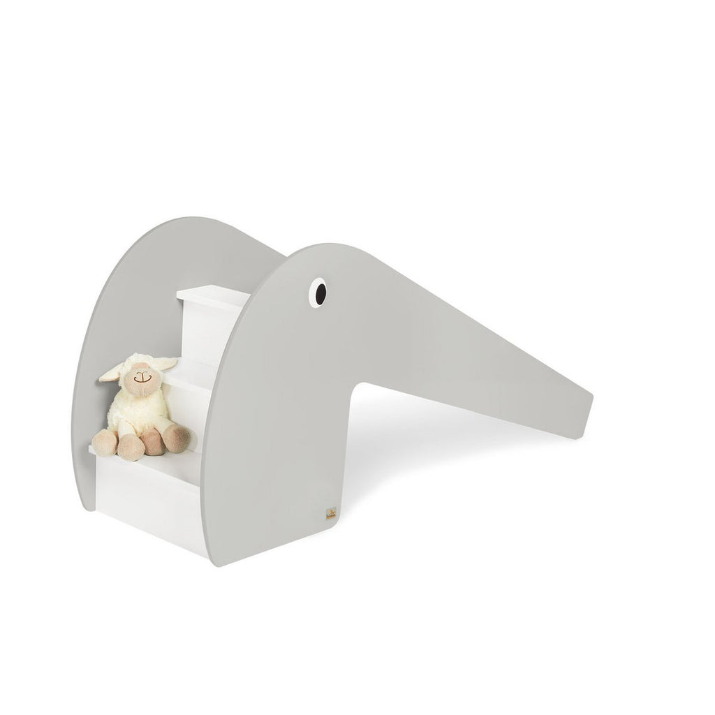 Indoor-slide "lotta", grijs/wit