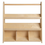 Van Dijk Toys houten kinder boekenkast / boekenrek met 3 schappen (Kinderopvang kwaliteit)