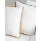 CROCHET GOTS certificaat mousseline kussenhoes 40x40 cm