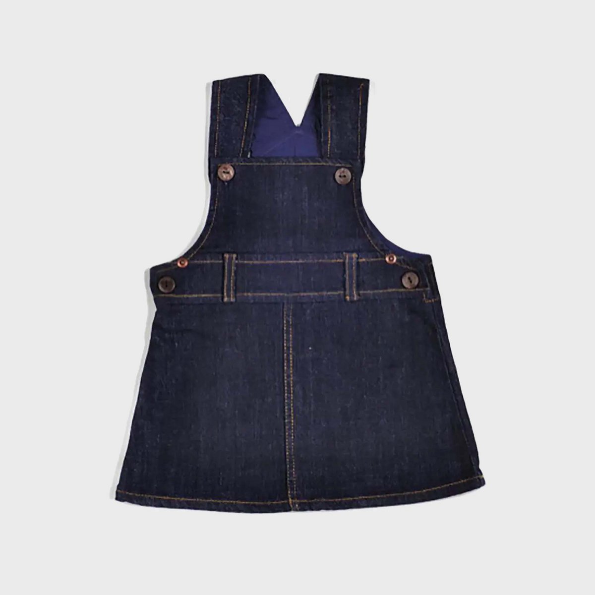 OrganicEra, Organic Denim Baby Dungaree Skirt