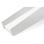 Indoor-slide "lotta", grijs/wit